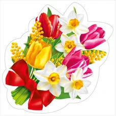 Украшение Весенний букет 079526 079.526