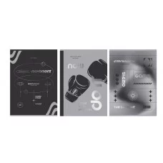 Тетрадь 96л., А4, клетка BG "Мой выбор", soft-touch ламинация, тиснение фольгой 341676