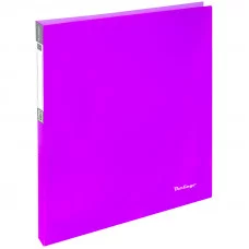 Папка на 2-х кольцах Berlingo "Neon", 25мм, 700мкм, неоновая розовая BERLINGO* 239873