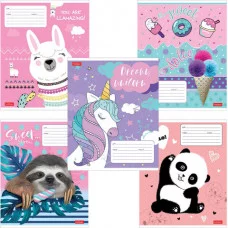 Тетрадь 12л., клетка Hatber "Улыбнись!" Хатбер 300897