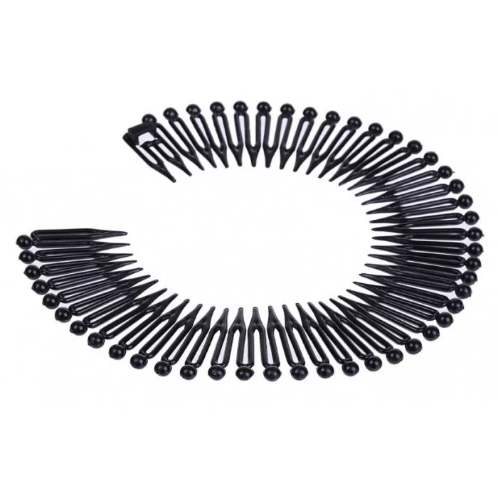 Гребень-ободок для волос "Классика" чёрный 1641073