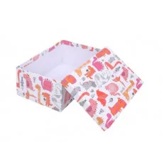 Коробка прямоугольная подарочная Дино малыши 35X27X15.5 см РазборКОР-7811