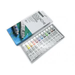 Гуашь 12 цв. MAGI-WAP CC-36 в тюбиках по 12мл 313503