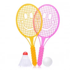 Набор игровых ракеток (2 ракетки, волан, мяч) 00-5746