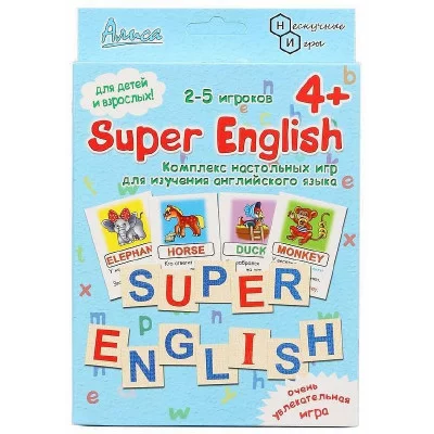 Настольная Игра Super English И-810
