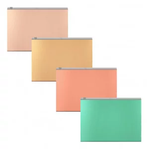 Zip-пакет пластиковый ErichKrause® Matt Powder, С6, ассорти  55011