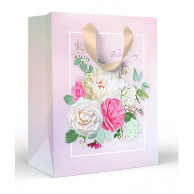 Пакет подарочный (M) "Букет нежности" 151102531