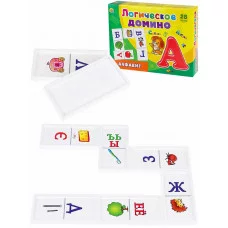 Логическое Домино АЛФАВИТ ИД-5424