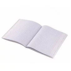 Тетрадь 48л., А5, клетка, Alingar "Мятный", скрепка, дизайнерский картон, глиттерное напыление, блок офсет, 100 % белизна AL12413