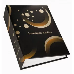 Фотоальбом на 100 фото 10*15 50 л.с фольг.тисн. "Семейный альбом" 11.5 x17.5см ФР-1272