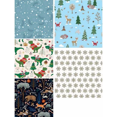 OPTIMA Упаковочная бумага Зимнее чудо В АССОРТИМЕНТЕ 70х100см 1л УБ-6496