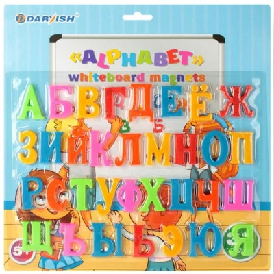 Магниты для доски Алфавит Darvish DV-1055