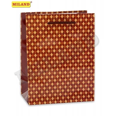 Пакет подарочный 11.5*14.5*6см "Ромбы" МИЛЕНД ПГ-1693 578480