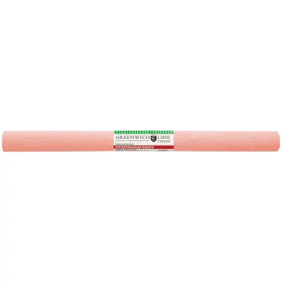 Бумага крепированная Greenwich Line, 50*250см, 32г/м2, персиковая, в рулоне 214444