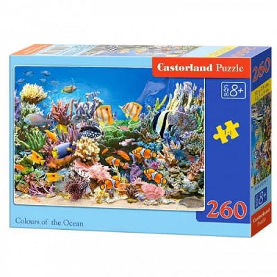 Пазл 260 Цвета океана В2-27279 Castor Land 334-645