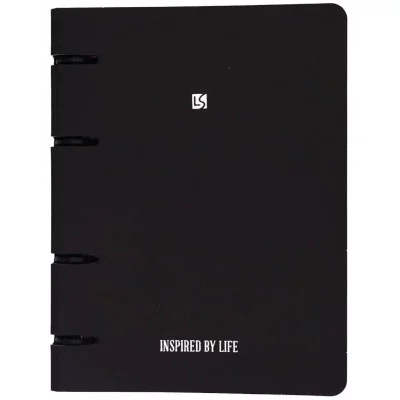 Тетрадь (студ., офис) А5 120л "PREMIUM. Black"  КанцЭксмо ТКМФ1205610