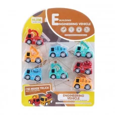 Набор машин на листе (10702070/150721/0215447, Китай) 768-46