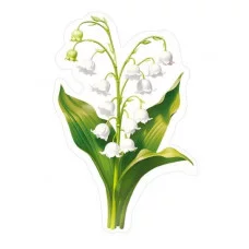 Украшение на скотче "Ландыш" АО Праздник 5.0002402