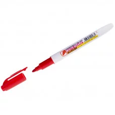 Маркер для белых досок Crown "Multi Board Slim" красный, пулевидный, 2мм 207887