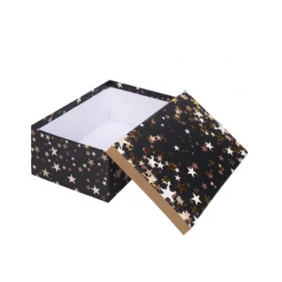 Коробка прямоугольная подарочная Звездопад 31X23X13.5 см РазборКОР-7817