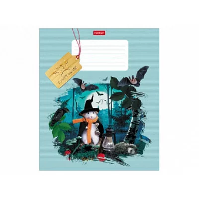 Тетрадь 18л А5ф ЛИНИЯ на скобе  5 диз.в блоке скругл.углы серия  -Весёлые мышата- 057493 ТЛ1899