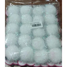 Резинка бесшовная детская "Снежок белый" цена за 1 шт. LT 7124