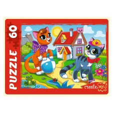 ПАЗЛЫ 60 элементов. ЧУДЕСНЫЕ КОТЯТА (Арт. П60-0003)