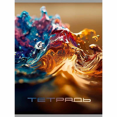 Тетрадь (студ., офис) А4 48л "Всплеск" КанцЭксмо Т4485101