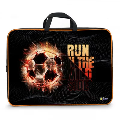 ПМД 3-20 Fireball -папка менеджера А3(ручка - тесьма),п/э с диз., 475х345х45 мм