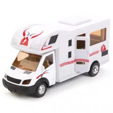 Модель Технопарк металл инерц Дом на колесах 17см 244953