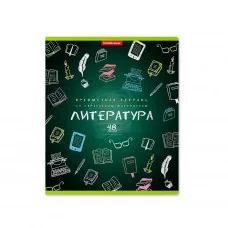 Тетрадь общая ученическая ErichKrause К доске!, Литература, 48 листов, линейка 43585