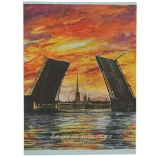 Тетрадь (студ., офис) А4 48л "Питерская романтика" КанцЭксмо Т4485247