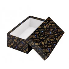 Коробка прямоугольная подарочная Дерзкий мужчина 15 х 9,5 х 6 см РазборПП-4534