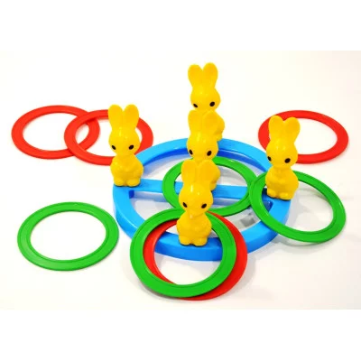Игра кольцеброс "Зайчики" 40013