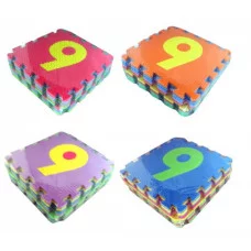 Напольный пазл (10 деталей) "Цифры" 31*31см