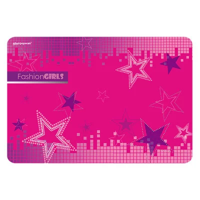 Подкладка д/письма schoolФОРМАТ ГОРОДСКИЕ МОДНИЦЫ 42,8х28,8 см пластик 150359