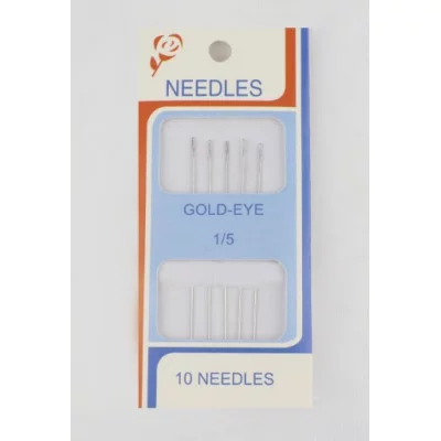 Игла швейная для бисера 5шт d=0,55 мм длина 5,5 см 829490