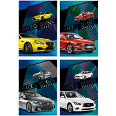 БЛОКНОТ А6 60л. МЕЧТА АВТОЛЮБИТЕЛЯ Б60-6071 ассорти, на гребне