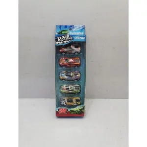 Машина металл ROAD RACING набор СУПЕРКАР 7 см, 5 шт, инерция, в ассорт Технопарк 383095