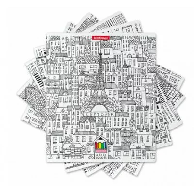 Тетрадь общая ученическая ErichKrause Add Color. Voyage 48 листов клетка 49634