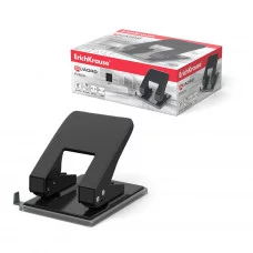 Дырокол ErichKrause Quadro Classic до 40 листов, ассорти 4561