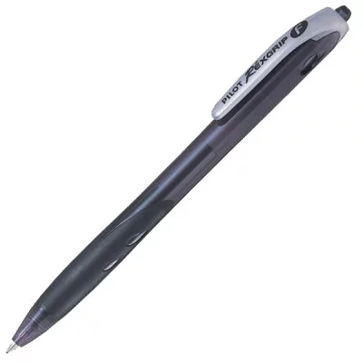 Ручка шариковая REXGRIP, черная, 0,7 мм PILOT C01737