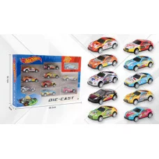 Набор Машинок ХВ 10в1 пластик. 324-214