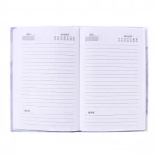 Ежедневник недатир А5 128л, 7БЦ, Calligrata, МРАМОР, глянцевая ламинация 9246698