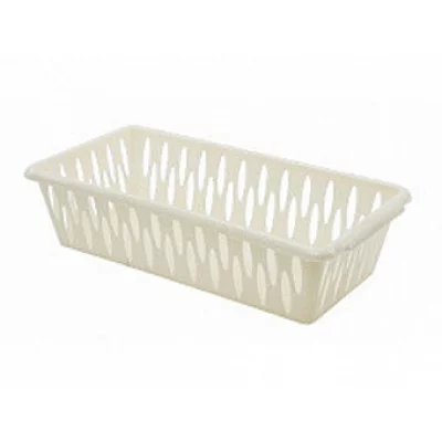 Корзинка Light XS 195x100x50мм слоновая кость BQ2010СЛК(пластик)