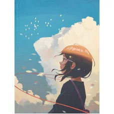 Ежедневник полезных привычек "Аниме" 145х200 (интегр.обл., мат. лам,100л. 70г, офсет) Е96-4674