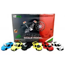 Модель машины металл инерционная цвет ассорти спорткар 4311С