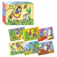 Кубики (12 куб) "Красная шапочка" 1342