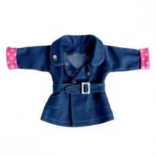 Одежда для кукол "Плащик джинсовый" МИКС 83 5205880