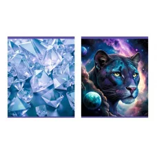 Тетрадь А5 48л "Фантастическое свечение " КанцЭксмо ТКЛ489194